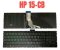 แป้นพิมพ์ คีย์บอร์ดโน๊ตบุ๊ค HP Pavilion Power 15-CB 15-BW Laptop Keyboard อักษรสีเขียว มีไฟ