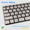 อะไหล่คีย์บอร์ด OEM คุณภาพสูงสำหรับ HP Pavilion Aero 13-BE Series (SN10PWB3E) Layout TH/US QWER  พร้อมไฟ Backlight สี Pale Rose Gold