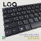 อะไหล่คีย์บอร์ดสำหรับงานซ่อมรุ่น LOQ 15ARP9, 15IAX9, 15AHP9, 15IAX9I, 15IRX9 และ G5000 ตัวแผงเป็นสีดำ มีไฟ Backlit สีขาวในตัว มาพร้อมเลย์เอาต์ภาษาไทย-อังกฤษ (TH/US) มีชุดปุ่มตัวเลข (Numpad) ด้านขวาครบถ้วน และปุ่มลูกศรแบบวางเยื้องลงด้านล่างตามแบบฉบับโน๊ตบุ