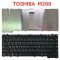 แป้นพิมพ์ คีย์บอร์ดโน๊ตบุ๊ค Toshiba Satellite A200 A205 A215 M200 M205 L305 A350 A355 A355D Laptop Keyboard ไทย/en