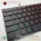 คีย์บอร์ดแล็ปท็อป สำหรับ HP Omen 15-DC, 15-DH Series พร้อมไฟแบ็คไลท์ เปลี่ยนใหม่ รองรับชิ้นส่วน 9Z.NFBQ.101, NSK-XP1BQ
