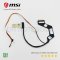 สายแพรจอโน๊ตบุ๊ค EDP 40PIN 240HZ สำหรับ MSI Delta 15 A5EFK และ MSI MS15CK รุ่น K1N-3040287-H39 อะไหล่ OEM คุณภาพสูง