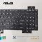 คีย์บอร์ด ASUS TUF Gaming FX505/FX505DT/FX505DY เสีย เปลี่ยนใหม่ได้เลย มีไฟ Backlit