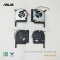 พัดลมระบายความร้อนโน้ตบุ๊ค Asus TUF Gaming FA506, FX506, FA706, FX706, TUF506, TUF706 (1 คู่ L+R)