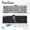 คีย์บอร์ดทดแทนสำหรับ HP Envy x360 15-ar, Pavilion 15-AB, 15-dp, 15-AK, 15-BC, 15-AX, 15-AU, 15-AE พร้อมไฟแบ็คไลท์ เลย์เอาต์ TH/US มาตรฐาน