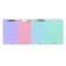 คลิปบอร์ด ขนาด A4 สีพาสเทล แบบทึบ ตราคิปปี้