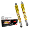 โช๊คหลังคู่เดิม (สปริงเหลือง) สี YELLOW ขนาด 330 MM. รุ่น WAVE100 ยี่ห้อ NEW-PRO-Z โรงงานมาตรฐาน มอก 100%
