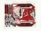 สติ๊กเกอร์ MSX125 2017 รุ่น 4  [ติดรถ สีแดงดำ]
