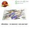 สติ๊กเกอร์ติดรถ Wave125R II 2005 รุ่น10 เงินดำ ยี่ห้อ VIP
