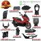 ชุดสี PCX160 ปี 2023-2024 แดงด้าน R397C ยี่ห้อ Honda จำหน่ายทั่งคัน จำนวน 37 ชิ้น