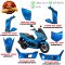 ชุดสี PCX160 ปี 2023-2024 ฟ้า - ดำ B189 ยี่ห้อ Honda จำหน่ายทั่งคัน จำนวน 37 ชิ้น