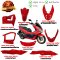 ชุดสี PCX150 2014-2017 แดง - ส้ม R263 ยี่ห้อ Honda จำหน่ายยกทั่ง จำนวน 39 ชิ้น