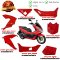 ชุดสี PCX150 2014-2017 แดง - ส้ม R263 ยี่ห้อ Honda จำหน่ายยกทั่ง จำนวน 39 ชิ้น