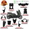 ชุดสี  Forza350 2023-2024 เขียว-ดำ GY157P แท้ศูนย์ ยี่ห้อ Honda (วีดีโอ)