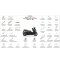 ชุดสี  Forza350 2023-2024 เขียว-ดำ GY157P แท้ศูนย์ ยี่ห้อ Honda (วีดีโอ)