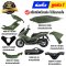 ชุดสี PCX160 ปี2025-2026 สีเขียว-ดำ GY157 แท้ศูนย์ ยี่ห้อ Honda By ไทยนำอะไหล่ยนต์