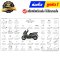 ชุดสี PCX160 ปี2025-2026 สีเขียว-ดำ GY157 แท้ศูนย์ ยี่ห้อ Honda By ไทยนำอะไหล่ยนต์