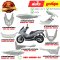 ชุดสี PCX160 ปี 2025 เท่านั่น NHC53P สีเทาแลมโบ แท้ศูนย์ ยี่ห้อ Honda