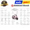 ชุดสี Scoopy-i ปี 2025 RP182 สีชมพูอ่อน แท้ศูนย์ ยี่ห้อ Honda By ไทยนำอะไหล่ยนต์