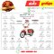 ชุดสี SUPER CUB สีส้ม-ขาว YR276 ปี2021-2022 รุ่นเบาะสองตอน แท้ศูนย์ ยี่ห้อ Honda  By ไทยนำอะไหล่ยนต์