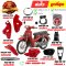 ชุดสี SUPER CUB สีแดง R310 ปี2021-2022 รุ่นเบาะตอนเดียว แท้ศูนย์ ยี่ห้อ Honda  By ไทยนำอะไหล่ยนต์