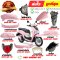 ชุดสี Scoopy-i ปี 2025 RP182 สีชมพู-ขาว แท้ศูนย์ ยี่ห้อ Honda By ไทยนำอะไหล่ยนต์