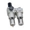 AC5010 Series ชุดกรองลม 2ตอน(filter+regulator)+lubricator เกลียว 3/4"และ1"