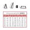 TPQ-AL-M2 (4 x 3 - 12 ขั้น) บันไดอเนกประสงค์อลูมิเนียม กาง พาด ทรง M รุ่น M2 ขนาด 4 x 3 (12 ขั้น) BARCO