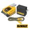 DCB094K-QW เครื่องชาร์จแบตเตอรี่ 18V (20MAX) และพอร์ตชาร์จ USB-C Charging-Kit "DEWALT" ดีวอลท์