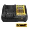 DCB1104-B1 แท่นชาร์จแบตเตอรี่ 12V/20V MAX (ใช้ชาร์จแบตเตอรี่ DEWALT ได้ทุกรุ่น) ขนาดเล็กพกพา "DEWALT" ดีวอลท์