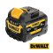 DCB126G-B1 แบตเตอรี่ 12V MAX 5.0 AH รุ่นกันน้ำมันเสริมยางกันลื่นที่ฐานแบต "DEWALT" ดีวอลท์