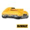 DCB2104-B1 แบตเตอรี่ 20V MAX 4.0AH POWERPACK ขนาดบางฐานกว้าง เสริมยางกันลื่น "DEWALT" ดีวอลท์