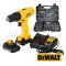 DCD700S2A-B1 สว่านไขควงไร้สาย 12V MAX ขนาด 10 มม. แรงบิดสูงสุด 24NM./1500 RPM พร้อมแบตเตอรี่ 15AH + แท่นชาร์จ + แถมชุดดอก 109 ชิ้น (ครบชุด) "DEWALT" ดีวอลท์