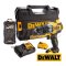 DCD706D2A-B1 สว่านกระแทกไร้สาย (ไร้แปรงถ่าน) 12V MAX ขนาด 10 มม. แรงบิดสูงสุด 57.5 NM. ความเร็วรอบ 1500RPM 25500 RPMพร้อมแบตเตอรี่ 2.0 AH + แท่นชาร์จ พร้อมหัวเข้ามุมและที่แคบ 4 ตัว (แถมชุดดอกสว่าน 16 ชิ้น) ครบชุด "DEWALT ดีวอลท์