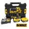 DCD709P2T-B1 สว่านกระแทกไร้สาย (ไร้แปรงถ่าน) 20V MAX ขนาด 13มม. แรงบิดสูงสุด 65NM./1650-28050RPM พร้อมแบตเตอรี่ 5.0AH+แท่นชาร์จ (ครบชุด) "DEWALT" ดีวอลท์
