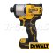 DCF840N-B1 ไขควงกระแทกไร้สาย (ไร้แปรงถ่าน) 20V MAX ขนาด HEX 6.35 มม. แรงบิดสูงสุด 192NM. ความเร็วรอบ 3200 RPM อัตรากระแทกสูง 4200 RPM ขันสกรูไว "DEWALT" ดีวอลท์ (เครื่องเปล่า)