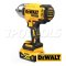 DCF900P2T-B1 บล็อกกระแทกไร้สาย 1/2" 20V MAX ไร้แปรงถ่าน แรงบิดสูงสุด 1396 NM. ความเร็วรอบ 2000 RPM พร้อมแบตเตอรี่ 5.0AH "DEWALT" ดีวอลท์
