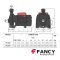 "FANCY" FCm170 ปั๊มน้ำหอยโข่งไฟฟ้า ชนิดใบพัดเดียว ขนาด 1 นิ้ว x 1นิ้ว กระแสไฟ 1.5 HP/1.1 KW/220V ส่งสูง 40 เมตร