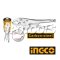คีมล็อคปากโค้ง 10นิ้ว INGCO-HCJLW0210