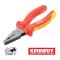 KEN-558-5180K คีมปากจิ้งจกหุ้มฉนวนกันไฟ 8 นิ้ว /200 มม. ด้ามแนวนกันไฟฟ้า VDE1000 INSULATED VDE1000V Pro-Torq Insulated Combination Pliers