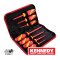 KEN-572-5935N ชุดไขควงช่าง 7 ตัวชุด VDE1000V ด้ามฉนวนกันไฟฟ้า KENENDY 7 PCS. INSULATED VDE SCREWDRIVER SET