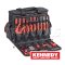 KENNEDY KEN-593-4210K “NEW” PILOT TOOL BAG กระเป๋าเครื่องมือช่างสำหรับนักบิล สะพานได้ ใส่เครื่องมือได้จุมาก รับน้ำหนักได้ดี  ขนาด 360*205*420 มม. (H+W+D) น้ำหนัก 2.1 กก. (TOOLS NOT INCLUDED)