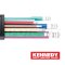 KEN-601-8446K ชุดประแจแอลสีรุ้งหัวบอลยาว 1.5-10 มม. KENNEDY 9 PCS. METRIC, BALLEND HEX KEY SET