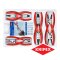 KNIPEX 002004V01 ชุดคีมถ่างแหวน-หุบแหวน 8 ตัวชุด (44,46) ในถาดพลาสติก KNIPEX คะนิเพค คีมช่างมืออาชีพอันดับ 1 MADE IN GERMANY