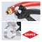 KNIPEX 1098I220 คีมหนีบ/คีมบีบรูปหู ขนาด 9 นิ้ว OETIKER CLAMP/ EAR CLAMP PLIERS KNIPEX คะนิเพค คีมช่างมืออาชีพอันดับ 1 MADE IN GERMANY