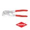 KNIPEX 8603125 คีมประแจขันน็อตในตัวเดียว / คีมคอเลื่อน 5 นิ้ว / 125 มม. โครวานาเดียม ด้ามบางพลาสติก KNIPEX คะนิเพค คีมช่างมืออาชีพอันดับ 1 MADE IN GERMANY