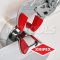 KNIPEX 8609180V01 ปากจับพลาสติกสำหรับรุ่นคีมประแจถอดปั๊มน้ำขนาดคีมยาว 180 มม. KNIPEX คะนิเพค คีมช่างมืออาชีพอันดับ 1 MADE IN GERMANY