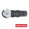 KBE2702090K (FAG050M) เครื่องเจียร์ลมมินิ 2 นิ้ว / 50 มม. ใช้กับใบขนาด 50x4x9.6 มม. MINI ANGLE GRINDER "KOBETOOLS" สินค้าประเทศอังกฤษ