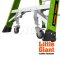 19702 บันไดไฟเบอร์กลาส 2' (1.19 ม.) ไม่มีขาค้ำ SAFETY CAGE 2.0 No.19702 LITTLE GIANT