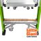 19702 บันไดไฟเบอร์กลาส 2' (1.19 ม.) ไม่มีขาค้ำ SAFETY CAGE 2.0 No.19702 LITTLE GIANT